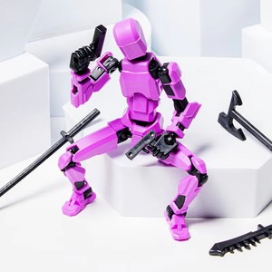 Figurine <span class=keywords><strong>robot</strong></span> articulée personnalisable DIY, impression 3D, figurine <span class=keywords><strong>robot</strong></span> T13 multi-articulée et mobile pour enfants - Product Image 1