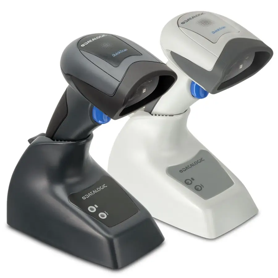 Datalogic Scanning QuickScan I QBT2430 Escáner de código de barras de mano 1D 2D Imager Bluetooth inalámbrico USB lector de código de barras