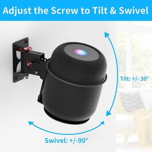 Offre Spéciale <span class=keywords><strong>Mini</strong></span> haut-parleur Hanger Stand haut-parleurs Home cinéma Subwoofer système audio SpeakerFor <span class=keywords><strong>support</strong></span> mural de <span class=keywords><strong>Homepod</strong></span> 2. - Product Image 3