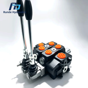 Nueva Válvula de Control Direccional Hidráulica Manual Compatible con Runde, Reemplaza a Walvoil/Hydrocontrol SD8 Tipo 2, con Regulación de Flujo - Product Image 3
