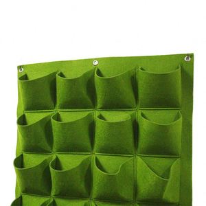 Vertical Wall-mounted Plant Growing <b>Bag</b> Reinforcement, Balcony Greening Flower Growth Planting <b>Bag</b> - Product Image 5
