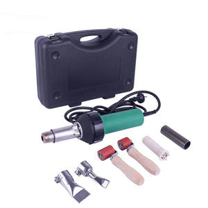 Pistolet à air chaud 1600W pour souder les joints de toiture, avec rouleaux de soudure et <span class=keywords><strong>buse</strong></span> de soudage plastique - Product Image 2