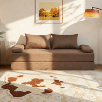 Sofá Modular Comprimido de Venta al por Mayor con Diseño Clásico, Sofá Cama Multifuncional para Sala de Estar y Apartamento