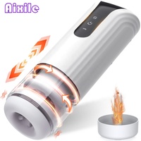 Männlicher Masturbator Taschenmuschi Sexspielzeug mit 10 Vibrationsmodi 7 Stoß- und Rotationsmodi Erwachsenen-Sexspielzeug Penispumpe Sexmaschine