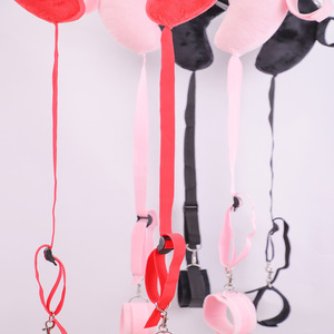 Almohada rosa para separar las piernas con correas ajustables para uso adulto, muebles sexuales - Product Image 3