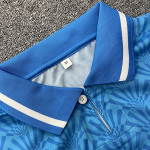 Polos de manga larga personalizados Polo de golf de diseño de color liso al por mayor - Product Image 6