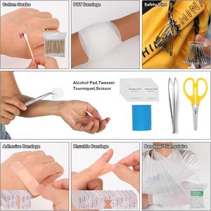 पोर्टेबल हाइकिंग आपातकालीन उत्तरजीविता किट सुरक्षा और उत्तरजीविता गियर बहु-कार्यात्मक पेशेवर उत्तरजीविता किट उपकरण - Product Image 3