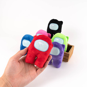 La felpa suave <span class=keywords><strong>de</strong></span> la venta caliente del Amazonas entre nosotros juega los juguetes coloridos lindos pequeños entre nosotros los - Product Image 1
