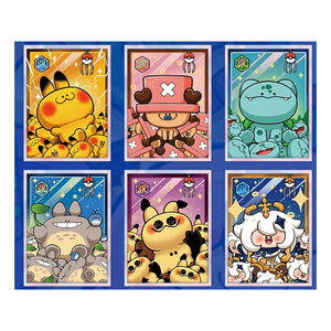 Nouveau jeu de cartes de collection de personnages de bandes dessinées de la série animée PY, boîte mystère Pokémon, vente en gros, cartes diamantées, jeu de cartes limité, cadeau amusant - Product Image 5