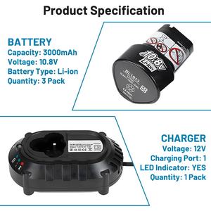 <span class=keywords><strong>Makita</strong></span> 도구 10.8V/12V 리튬 이온 배터리 용 OEM/ODM 교체 배터리 2.0Ah - Product Image 6