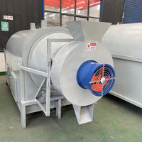 Automatique Multifonctionnel Haute Sécurité Petit Alimentaire Séchoir Rotatif Céréales Noix Café Grain Poudre Granule Tambour Séchoir Machine