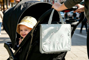 Tapis à langer portable, imperméable, pliable, avec sac pour lingettes, tapis à langer de voyage doux pour bébé, facile à nettoyer, cadeau - Product Image 4