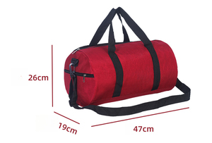 Sac de sport Oxford personnalisé avec fermeture éclair, compartiment humide et rangement pour chaussures - Sac de sport personnalisé pour hommes et femmes - Product Image 3