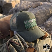 Casquette Trucker 6 Panneaux en Gros avec Logo Personnalisé Brodé et Dos en Maille – Style Richardson, Décontractée, Unisexe, pour l'Extérieur