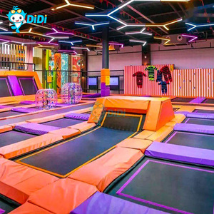 สวนสนุกผจญภัยแบบกำหนดเองจากโรงงาน MAZE สำหรับทุกเพศทุกวัย พื้นที่เล่นนินจาวอร์ริเออร์ สนามเด็กเล่นเชือกในร่มที่ได้รับการรับรองคุณภาพ - Product Image 5