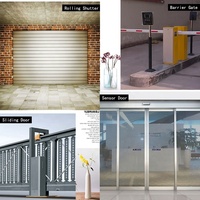 Porte-clés de porte de garage, apprentissage/code fixe/code roulant/clonage, émetteur de code, boutons ABS, appareils électroménagers intelligents