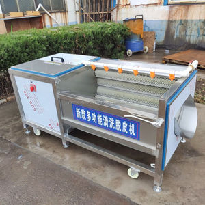 Tự động Rong Biển rửa khoai tây cà rốt sắn gừng máy giặt khô hành tây bơ sạch sạch máy giặt Peeler và vỏ máy - Product Image 4