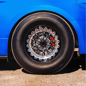 Rines Personalizados de 15 16 <span class=keywords><strong>17</strong></span> 18 Pulgadas, Negros Brillantes, Forjados, con Sistema Beadlock, 5x120 5x114.3 17x10 15x10, para Ford Mustang y Corvette - Product Image 4