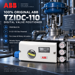 Abb 100% Original Tzidc-110 Digital Profibus Pa Smart Electro-pneumatic for <b>Linear</b> Rotary <b>Actuators</b> - Product Image 3