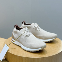 Chaussures en tricot d'origine italienne, antidérapantes, absorbant les chocs, de luxe, pour hommes et femmes, pour le bureau, la vie quotidienne, confortables, chaussures de sport tendance