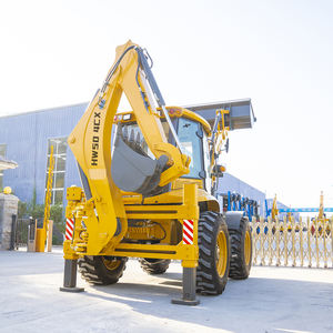 <span class=keywords><strong>Mini</strong></span> cargador aprobado por la EPA Hengwang, retroexcavadora, motor Yanmar, cargador de ruedas hidráulico, Unidad 4x4, Cubo de 1,2 m, momento de carga alta - Product Image 6