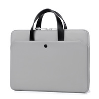 Sac à main pour ordinateur portable imperméable à l'eau épaissir doublure paquet d'ordinateur 14 15.6 sacs de messager pour hommes