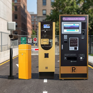Sistema de Barrera ANPR Personalizable COMA para Estacionamientos de Centros Comerciales con Kiosco de Pago de Autoservicio - Product Image 1