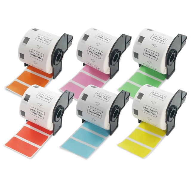 Multi Color Compatible Brother Dk-11209/1209 Labels Roll 62mm*29mm, 800 Labels Per Roll