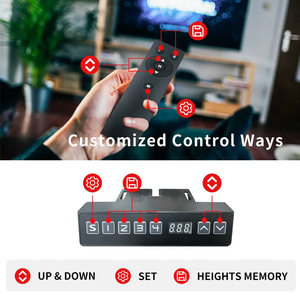 Système de levage de télévision motorisé escamotable pour plafond, support de télévision électrique robuste avec télécommande pour chambre de luxe et maison intelligente - Product Image 6