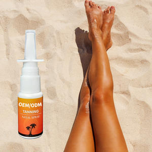 Private Label Instant Extreme Tan Accelerator Wasser 10ml flüssige selbst bräunende Nasenspray lösung Organische <span class=keywords><strong>Peptide</strong></span> für die Nase - Product Image 2