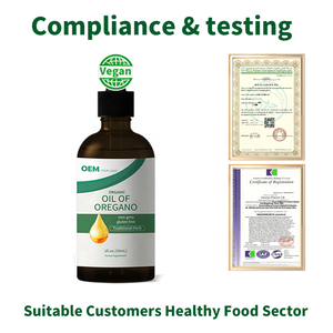 Aceite de Orégano Silvestre 100% Puro en Gotas, Marca Privada OEM, Pruebas COA/Terceros, Estándares USP/UE para Operadores de Marcas Globales - Product Image 5
