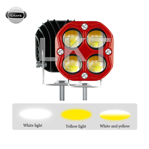 LKT Nouveau produit 38w Led Work Light Potical Lens Spot Beam Yellow White Led Fog/driving Lights Accessoires de voiture - Product Image 6
