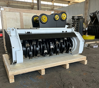 Tête de broyage rotative MONDE pour excavatrices forestières