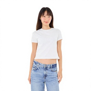 T-shirt bébé personnalisé DTG 40 fils 210 g/m² doux et lisse, vente en gros - Product Image 1