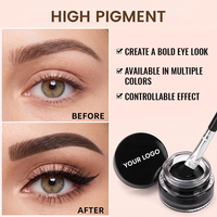 Crème Teintante pour Yeux et Sourcils Imperméable et Résistante à la Transpiration, Anti-Bavures pour Maquillage Quotidien, OEM ODM, Logo Personnalisé
