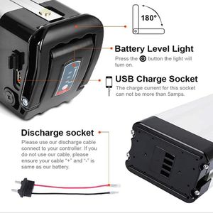 Batterie de vélo électrique pliable 36V 21AH 48V 17.5AH, batterie au lithium rechargeable pour ENGWE L20 Gopina Ebike - Product Image 3