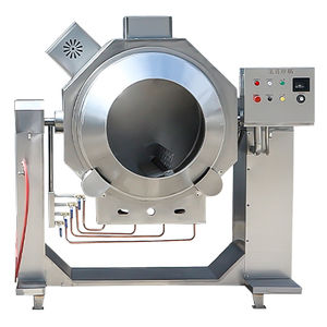 Ticari otomatik erişte kızarmış pirinç yapma makinesi gıda elektrikli/gaz pişirme Stir Fry makinesi için restoran - Product Image 1