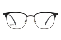 Montures de lunettes carrées et rondes haut de gamme LevelNine S86350 pour hommes, usage quotidien, montures optiques