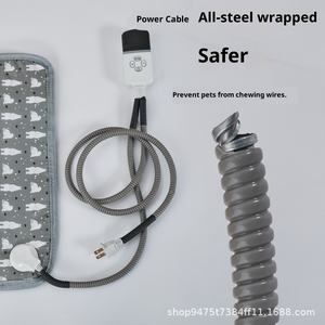 犬用犬用の電気ブランケット,環境にやさしいPVC防水冬用ペット暖房パッド110V - Product Image 4