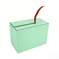 Cajas con Cierre Reutilizables, Ecológicas y Portátiles, Resistentes, Biodegradables, Fáciles de Abrir, Personalizables, de Cartón Corrugado Multiusos