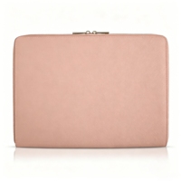 Étui pour ordinateur portable en cuir vegan Saffiano 15 pouces, sac pour ordinateur portable de luxe avec logo personnalisé, étui pour ordinateur portable personnalisé avec logo