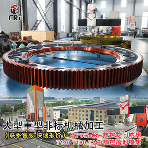 Los Fabricantes de Maquinaria de Luoyang Ofrecen Anillos de Engranaje para Hornos Rotatorios Grandes y No Estándar - Product Image 5