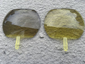 PC polycarbonate 1.56 <span class=keywords><strong>lentilles</strong></span> bifocales <span class=keywords><strong>myopie</strong></span> <span class=keywords><strong>presbytie</strong></span> Y75 lentille jaune pour la conduite - Product Image 5