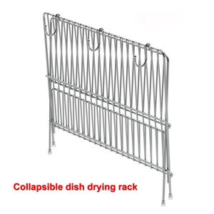 Giá Phơi Bát Đĩa 2 Tầng Bằng Thép Không Gỉ Có Thể Gập Lại & Nhỏ Gọn - Product Image 5