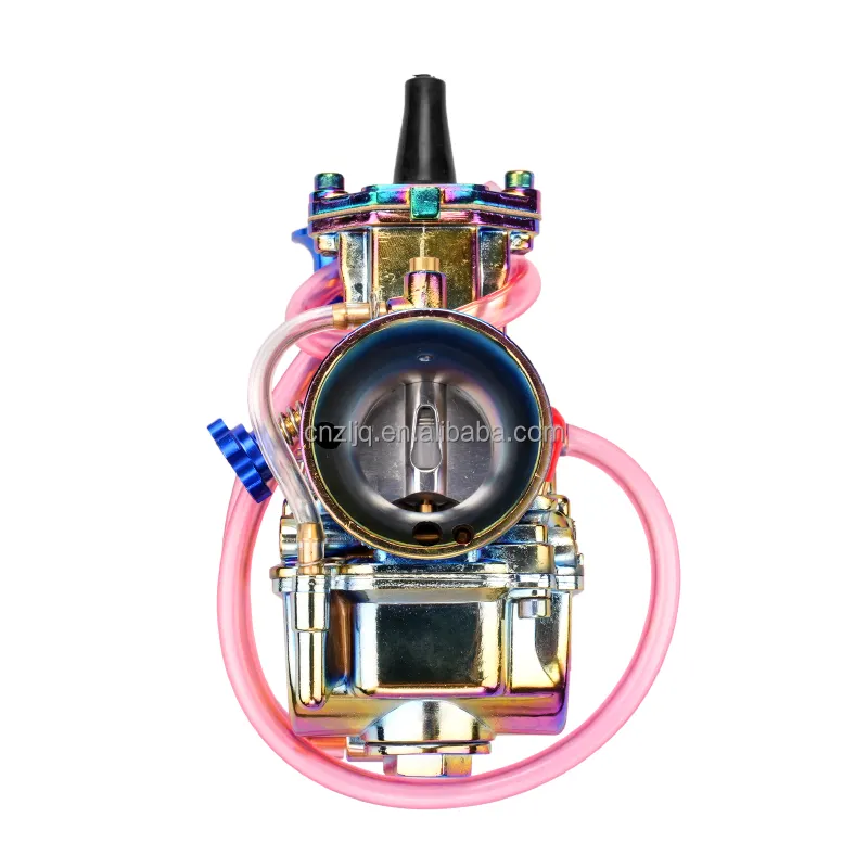 PWK30 Colorful Universal High Performance Motorcycle Flat Slide Carburetor For OKO PWK 30mm 2 Strokes 50cc With Power Jet Carb