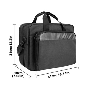 Portable Printer And Laptop Storage Bag Oxford Material Minimalist Design For Travel With Protection Features - Product Image 2