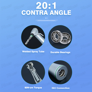 Implante quirúrgico <span class=keywords><strong>dental</strong></span> FINER <span class=keywords><strong>20</strong></span>:<span class=keywords><strong>1</strong></span>, pieza manual contra ángulo, <span class=keywords><strong>20</strong></span>:<span class=keywords><strong>1</strong></span> - Product Image 5