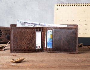 <span class=keywords><strong>Portefeuille</strong></span> pour <span class=keywords><strong>homme</strong></span> en cuir de vachette <span class=keywords><strong>gravé</strong></span> avec un logo personnalisé, design court et fin, porte-cartes - Product Image 1