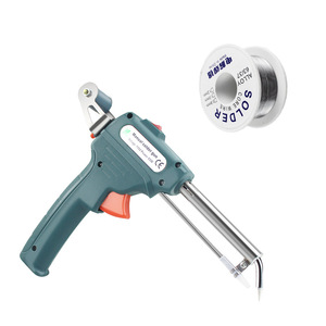 Pistola de Soldar Manual de 60W 220V con Empuñadura de Pistola, Herramienta de Soldadura Electrónica con Alambre de Soldadura Incluido - Product Image 3
