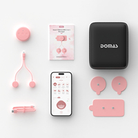 Appareil de massage corporel sans fil rechargeable USB-C personnalisable avec 26 modes de massage musculaire pour soulager les douleurs menstruelles TENS EMS 2 en 1